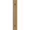 Ekena Millwork 2 1/2"W x 17 3/4"D x 17 1/4"H Reece Shelf Bracket, Cherry BKT02X17X17RECH - alternate 3